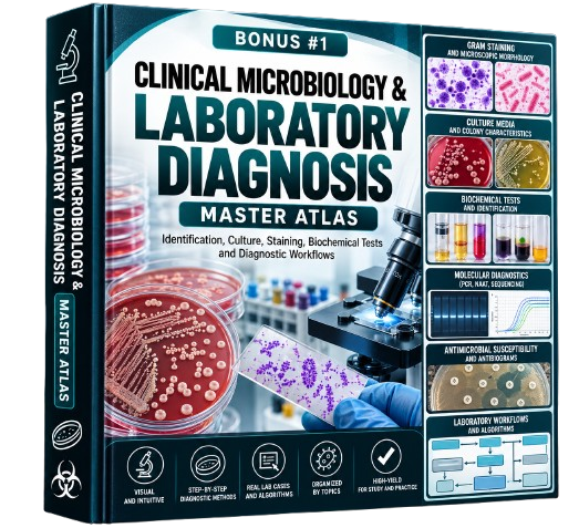 Bonus #1: Clinical Microbiology & Laboratory Diagnosis Master Atlas